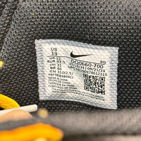 Air Jordan 1 High Golf 'Pollen' Size 13 DQ0660-700 - Picture 9 of 9